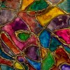 example of mixed media faux stained glass 2